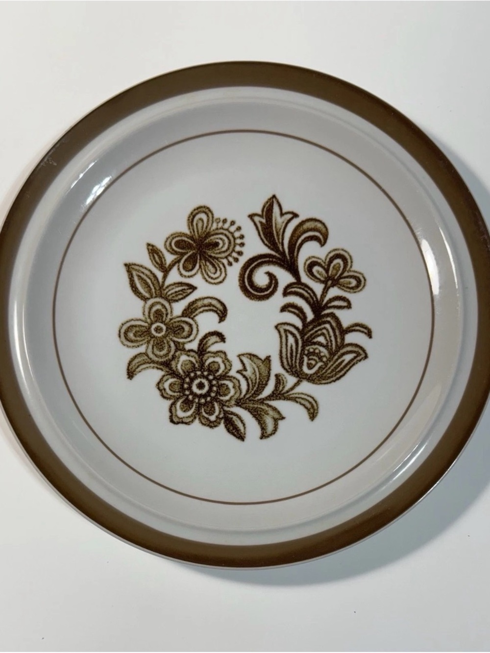Vintage, Brown, Monterrey, Oven To Table Replacement 10 1/4” Dinner Plate, Japan
